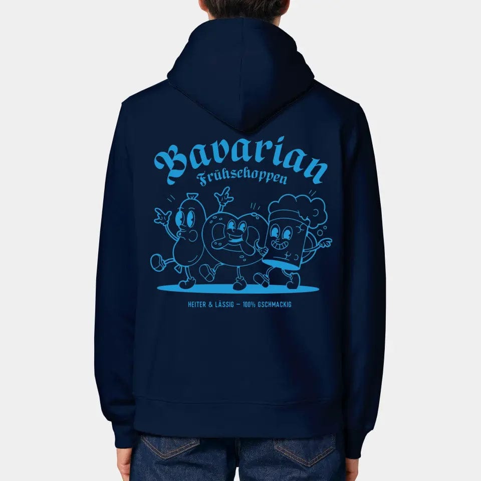 TeeInBlue Hoodie "Frühschoppen" Stanley/Stella Drummer 2.0 / french navy / 3XL - aus nachhaltiger und fairer Produktion