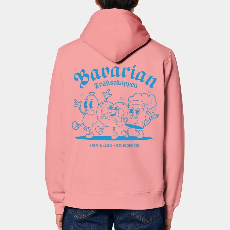 TeeInBlue Hoodie "Frühschoppen" Stanley/Stella Drummer 2.0 / canyon pink / 3XL - aus nachhaltiger und fairer Produktion