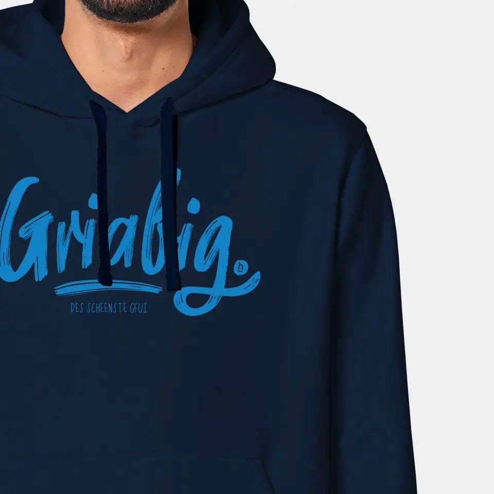 TeeInBlue Hoodie "Griabig" Stanley/Stella Drummer 2.0 / french navy / 3XL - aus nachhaltiger und fairer Produktion