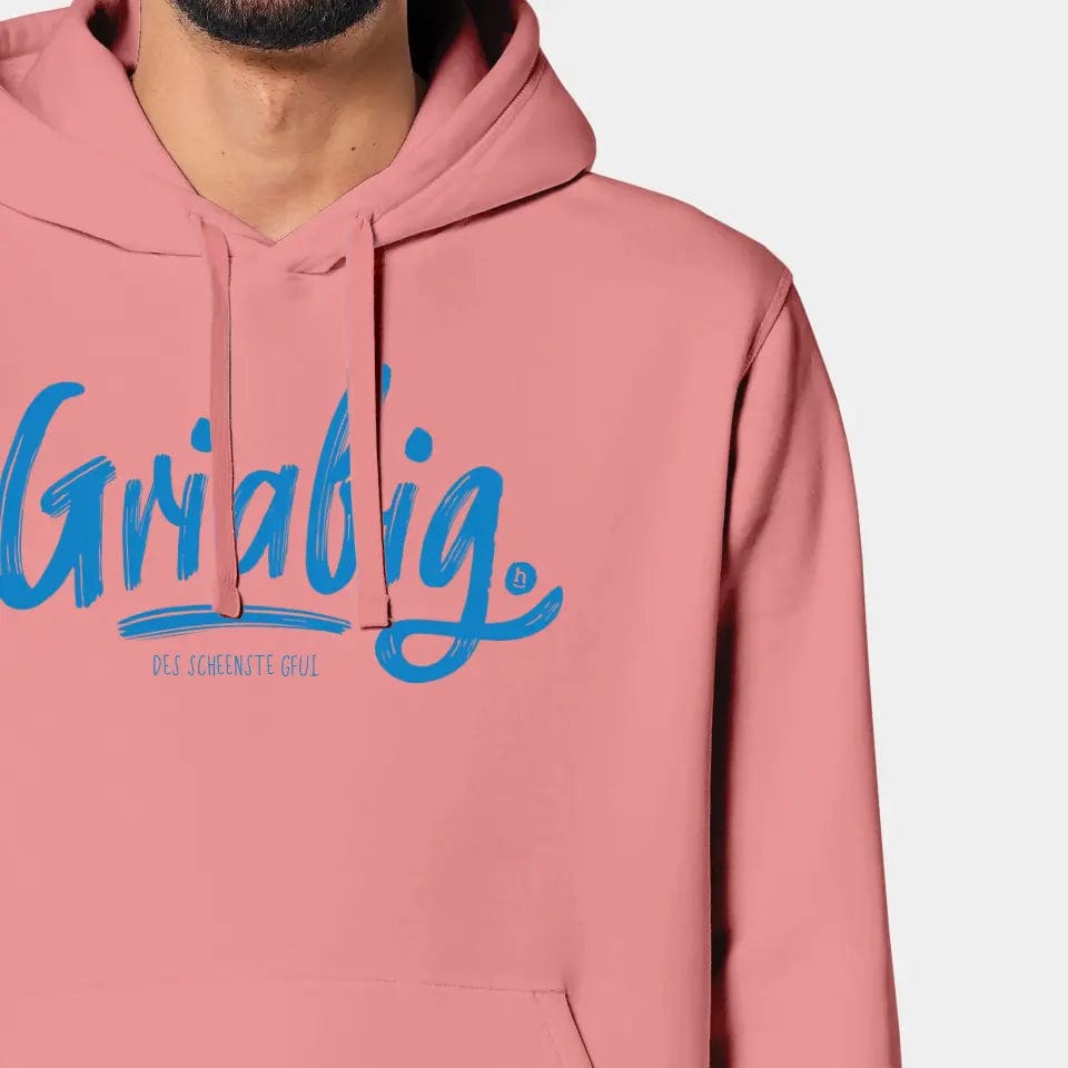 TeeInBlue Hoodie "Griabig" Stanley/Stella Drummer 2.0 / canyon pink / 3XL - aus nachhaltiger und fairer Produktion