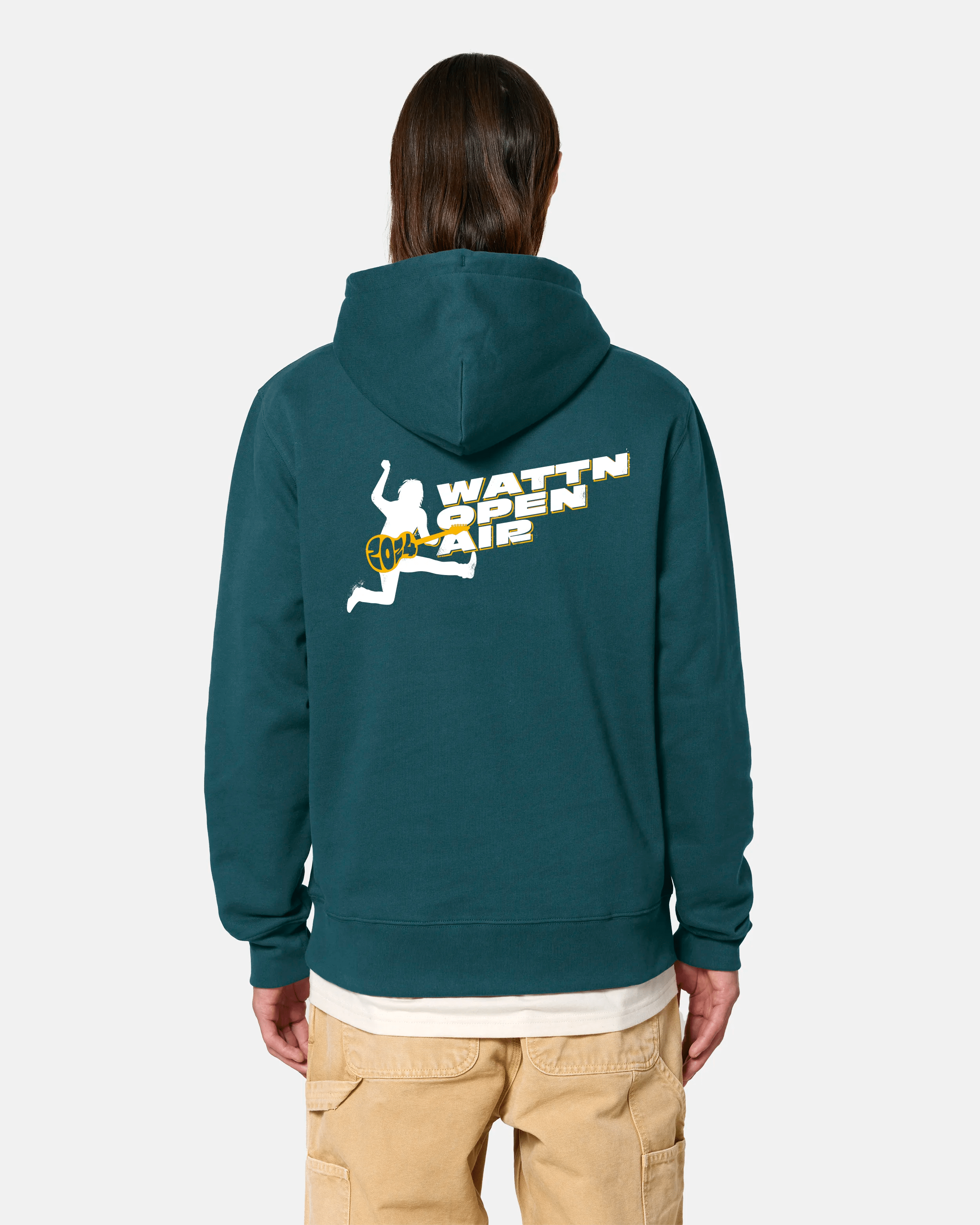 Projekt Hoodie "Wattn Open Air" - aus nachhaltiger und fairer Produktion