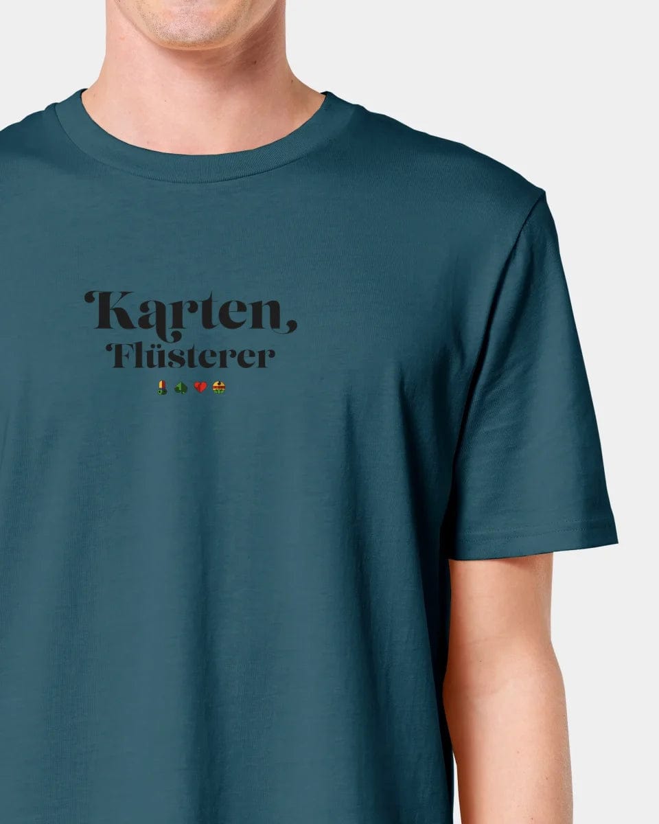 TeeInBlue Personalisiertes T-Shirt "Karten Flüsterer" Unisex / Stargazer / S - aus nachhaltiger und fairer Produktion