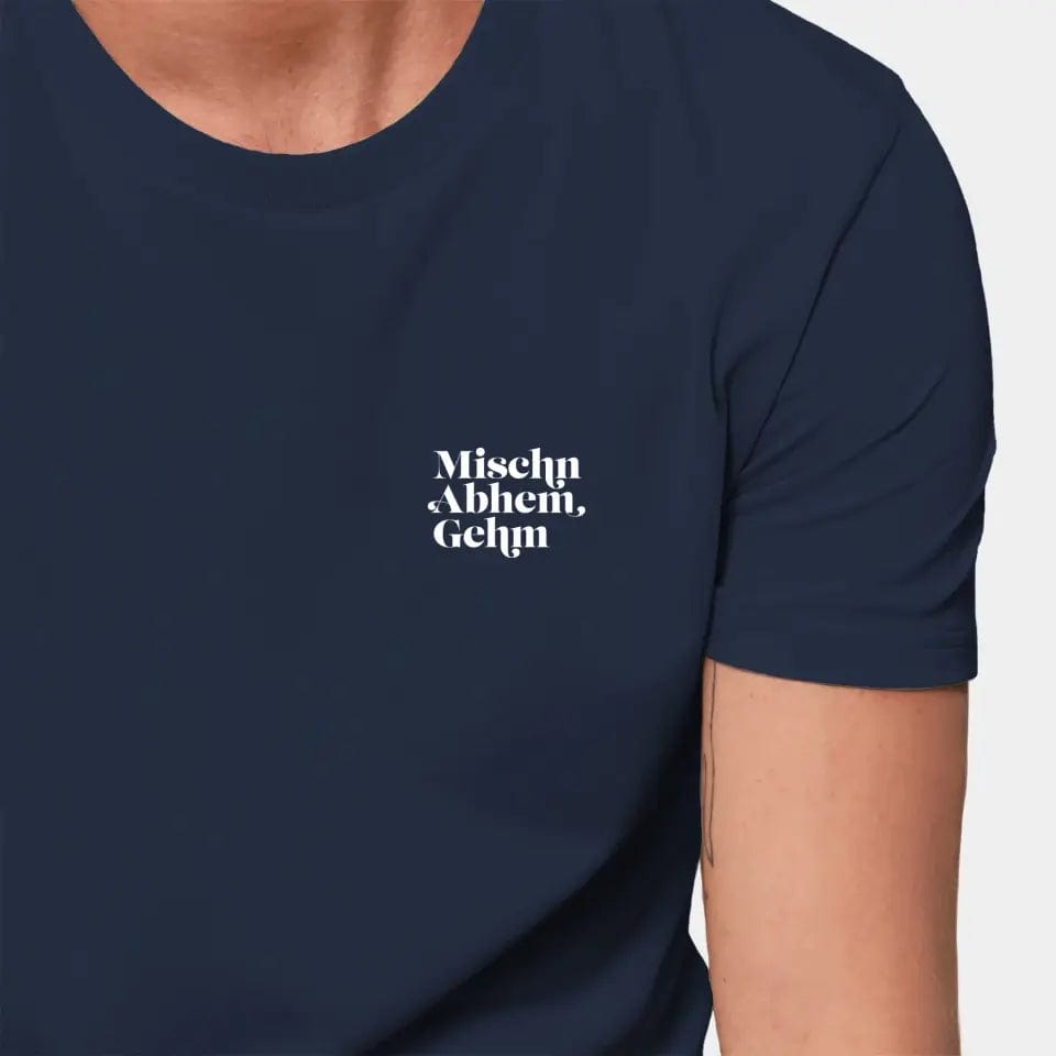 TeeInBlue Personalisiertes T-Shirt "Kartenspiel" Stanley/Stella Creator / french navy / XXS - aus nachhaltiger und fairer Produktion