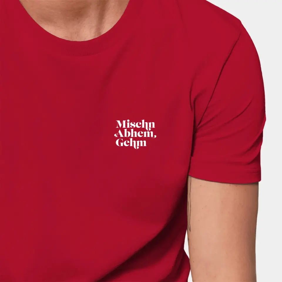 TeeInBlue Personalisiertes T-Shirt "Kartenspiel" Stanley/Stella Creator / red / XXS - aus nachhaltiger und fairer Produktion