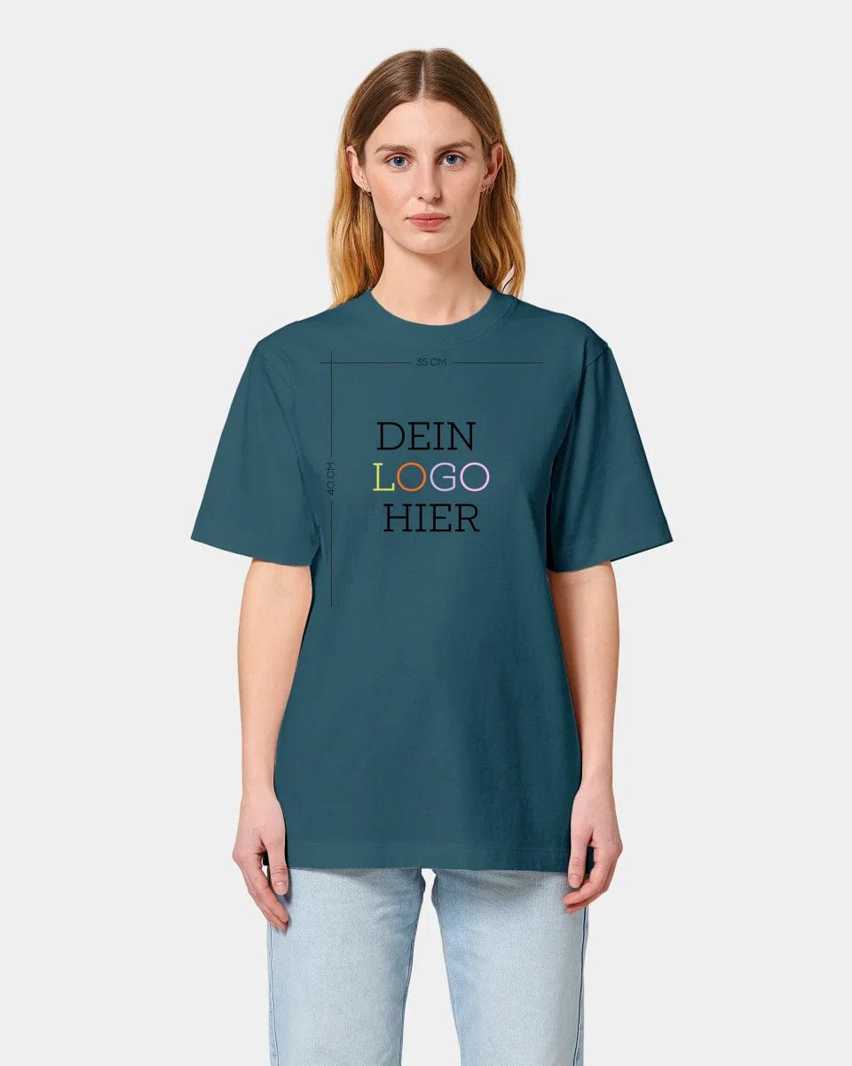 HEITER & LÄSSIG Personalisiertes T-Shirt "Logo" - aus nachhaltiger und fairer Produktion