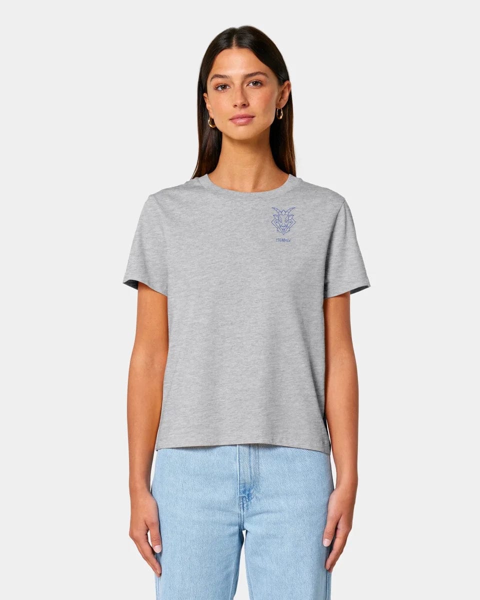 HEITER & LÄSSIG Personalisiertes T-Shirt "Sternzeichen" Damen / Heather Grey / XS - aus nachhaltiger und fairer Produktion