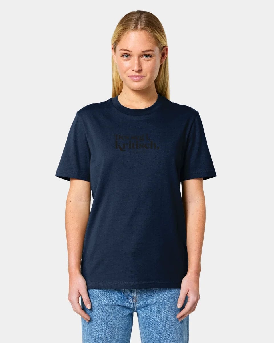 TeeInBlue Personalisiertes T-Shirt "Watten - Des seg i kritisch" - aus nachhaltiger und fairer Produktion