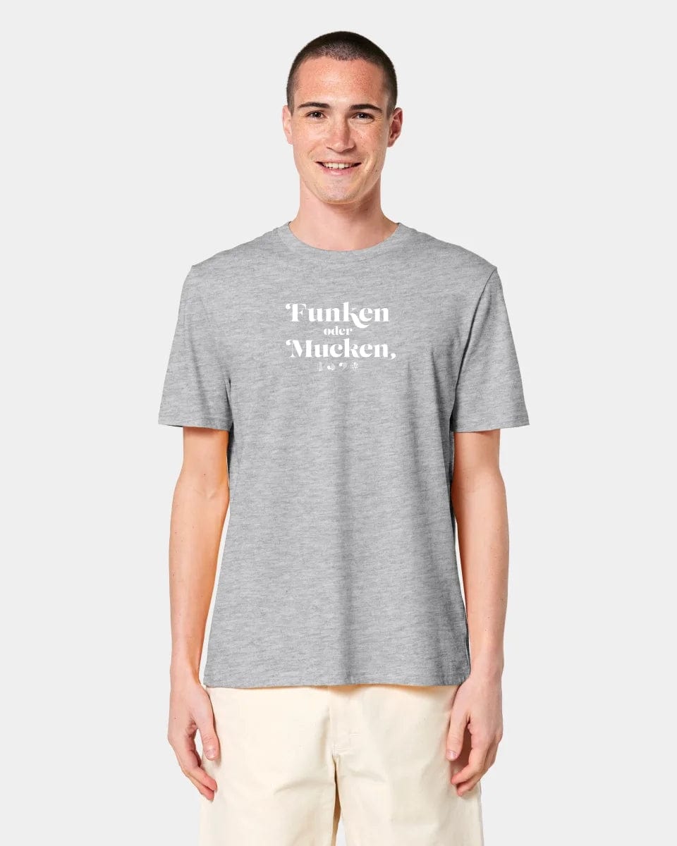 TeeInBlue Personalisiertes T-Shirt "Watten - Funken oder Mucken" - aus nachhaltiger und fairer Produktion