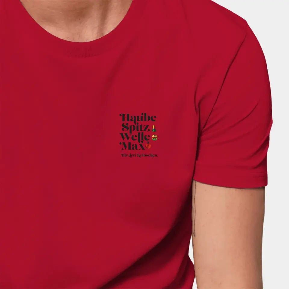 TeeInBlue Personalisiertes T-Shirt "Watten" Stanley/Stella Creator / red / XXS - aus nachhaltiger und fairer Produktion