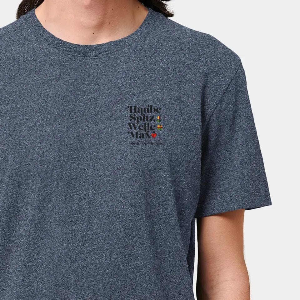TeeInBlue Personalisiertes T-Shirt "Watten" Stanley/Stella Creator / RE-navy / XXS - aus nachhaltiger und fairer Produktion