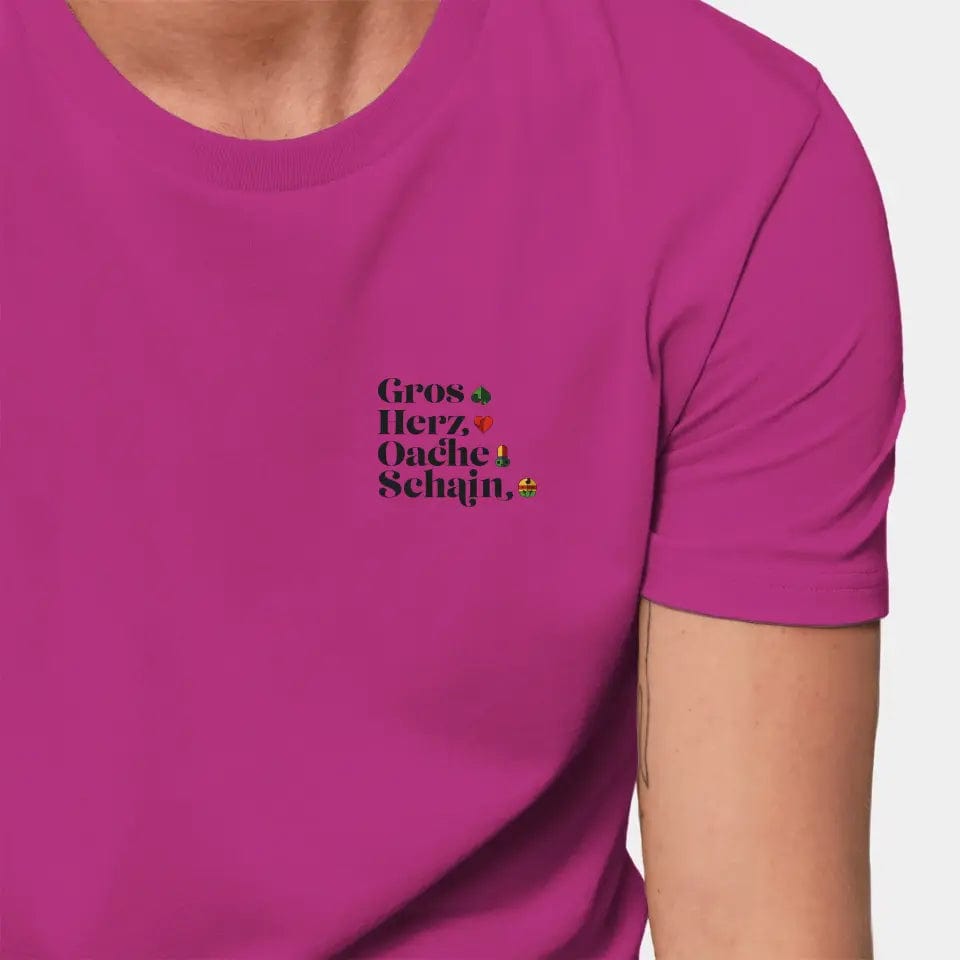 TeeInBlue Personalisiertes T-Shirt "Watten - Kartenfarben" Stanley/Stella Creator / orchid flower / XXS - aus nachhaltiger und fairer Produktion