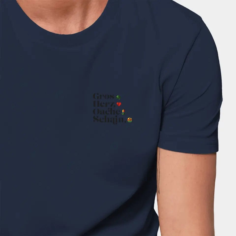 TeeInBlue Personalisiertes T-Shirt "Watten - Kartenfarben" Stanley/Stella Creator / french navy / XXS - aus nachhaltiger und fairer Produktion