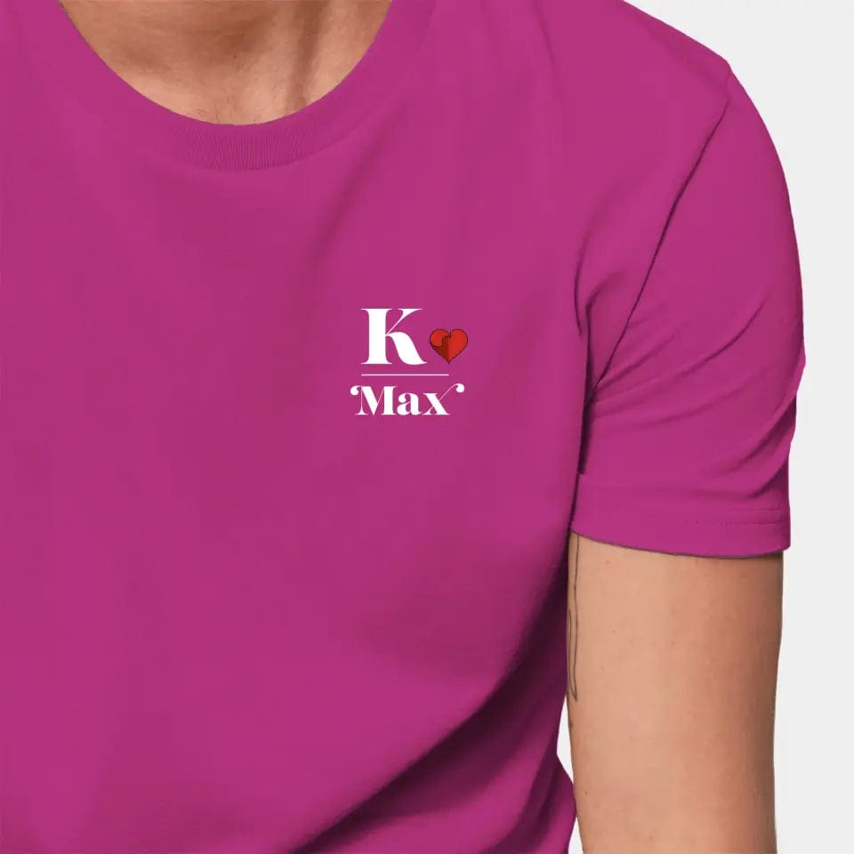 TeeInBlue Personalisiertes T-Shirt "Watten - Kritische" Stanley/Stella Creator / orchid flower / XXS - aus nachhaltiger und fairer Produktion