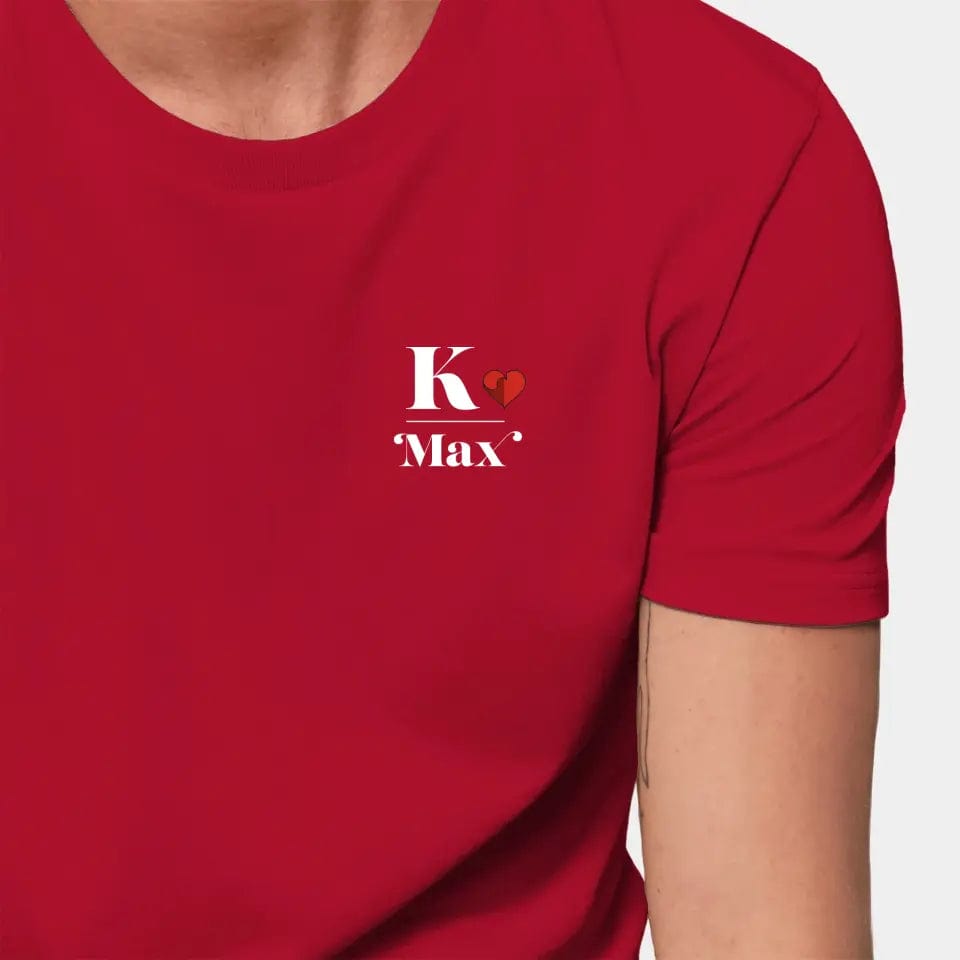 TeeInBlue Personalisiertes T-Shirt "Watten - Kritische" Stanley/Stella Creator / red / XXS - aus nachhaltiger und fairer Produktion