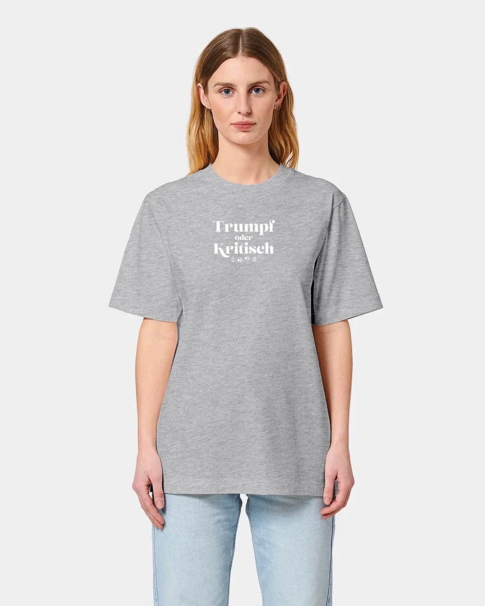 TeeInBlue Personalisiertes T-Shirt "Watten - Trumpf oder Kritisch" - aus nachhaltiger und fairer Produktion