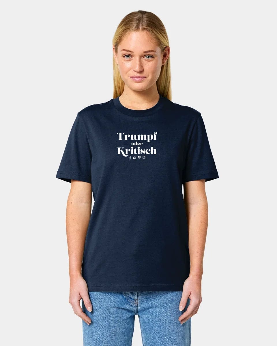 TeeInBlue Personalisiertes T-Shirt "Watten - Trumpf oder Kritisch" - aus nachhaltiger und fairer Produktion