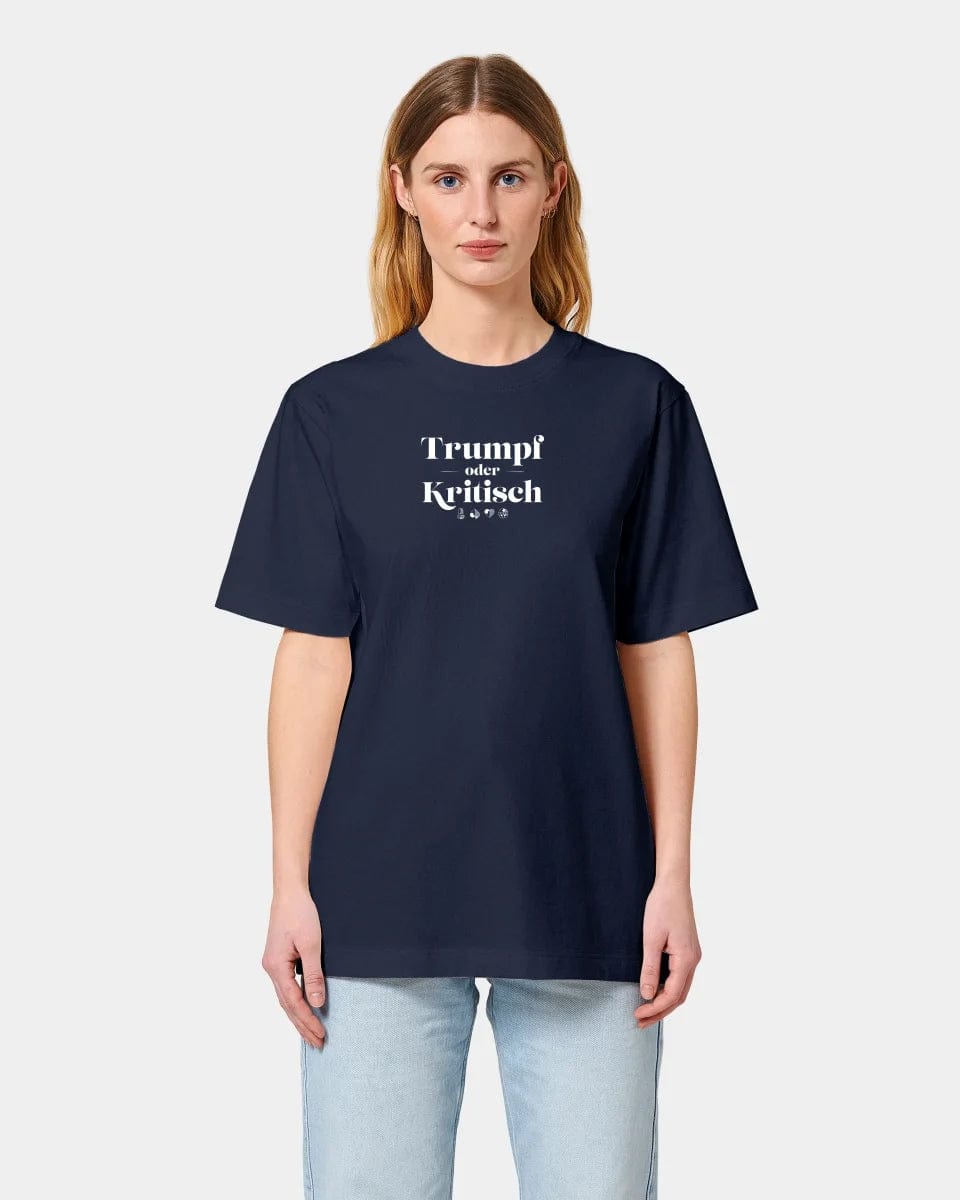 TeeInBlue Personalisiertes T-Shirt "Watten - Trumpf oder Kritisch" - aus nachhaltiger und fairer Produktion