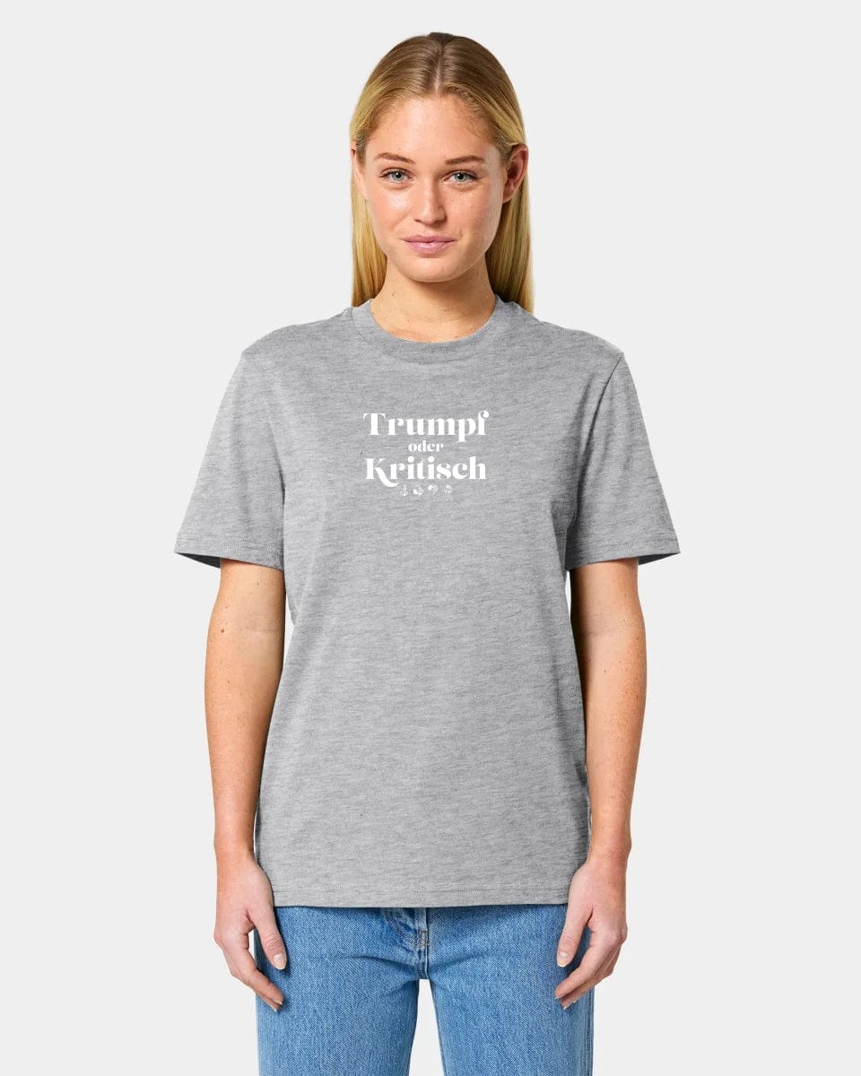 TeeInBlue Personalisiertes T-Shirt "Watten - Trumpf oder Kritisch" - aus nachhaltiger und fairer Produktion