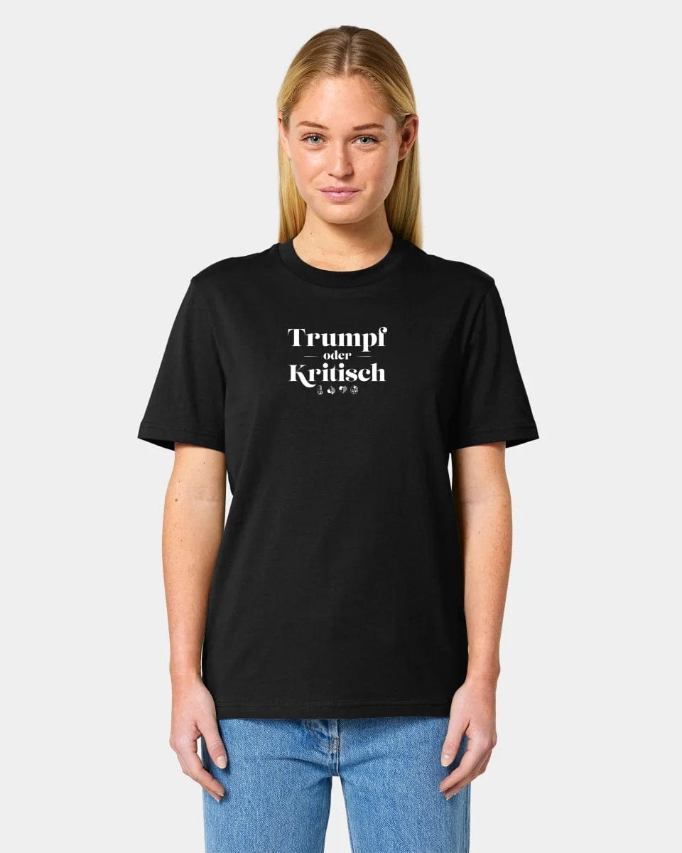 TeeInBlue Personalisiertes T-Shirt "Watten - Trumpf oder Kritisch" - aus nachhaltiger und fairer Produktion