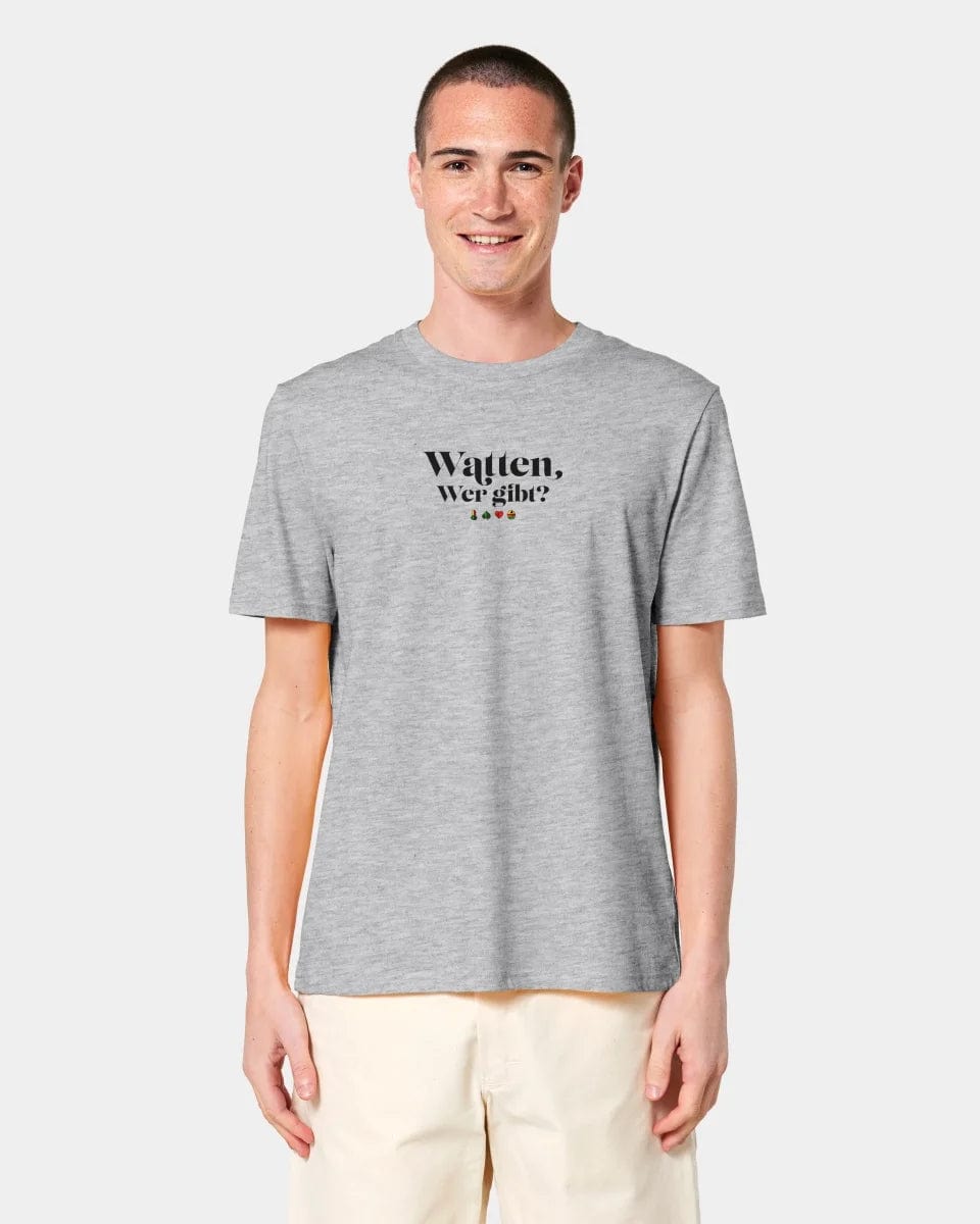 TeeInBlue Personalisiertes T-Shirt "Watten - Wer gibt?" - aus nachhaltiger und fairer Produktion