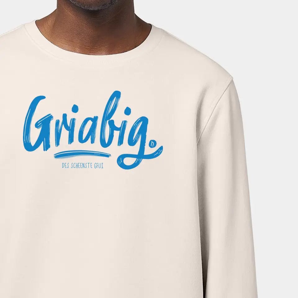 TeeInBlue Sweatshirt "Griabig" Stanley/Stella Roller / vintage weiß / 3XL - aus nachhaltiger und fairer Produktion