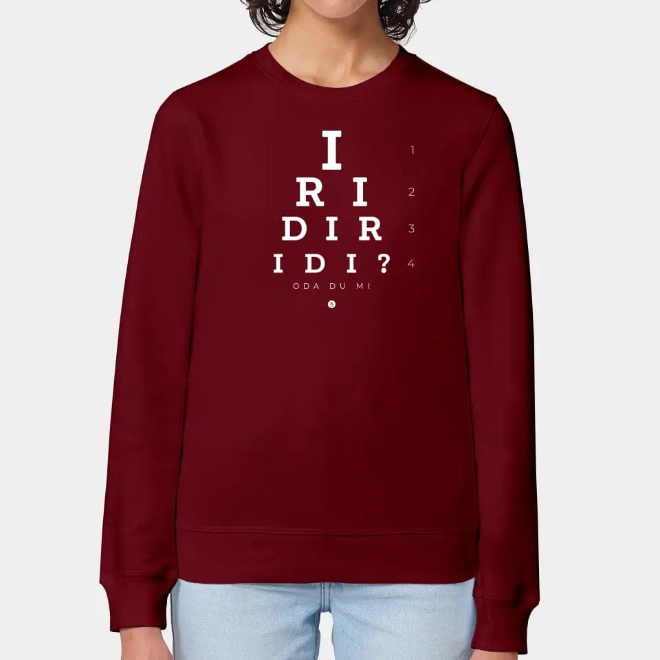 TeeInBlue Sweatshirt "Iridiridi" - aus nachhaltiger und fairer Produktion