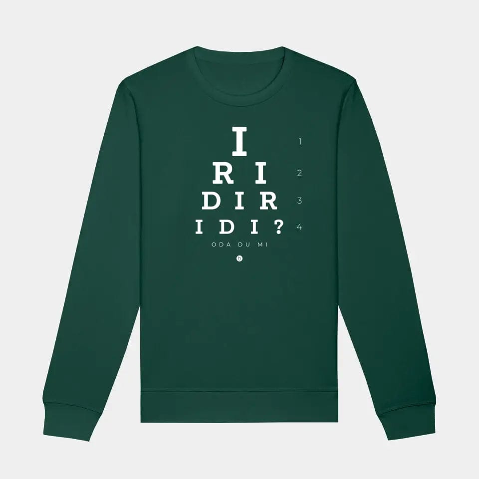 TeeInBlue Sweatshirt "Iridiridi" - aus nachhaltiger und fairer Produktion