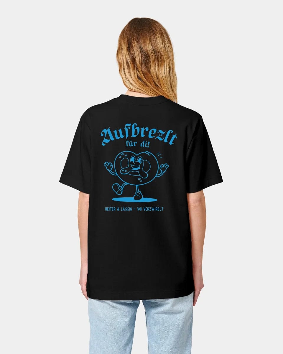 HEITER & LÄSSIG T-Shirt "Aufbrezlt" - aus nachhaltiger und fairer Produktion