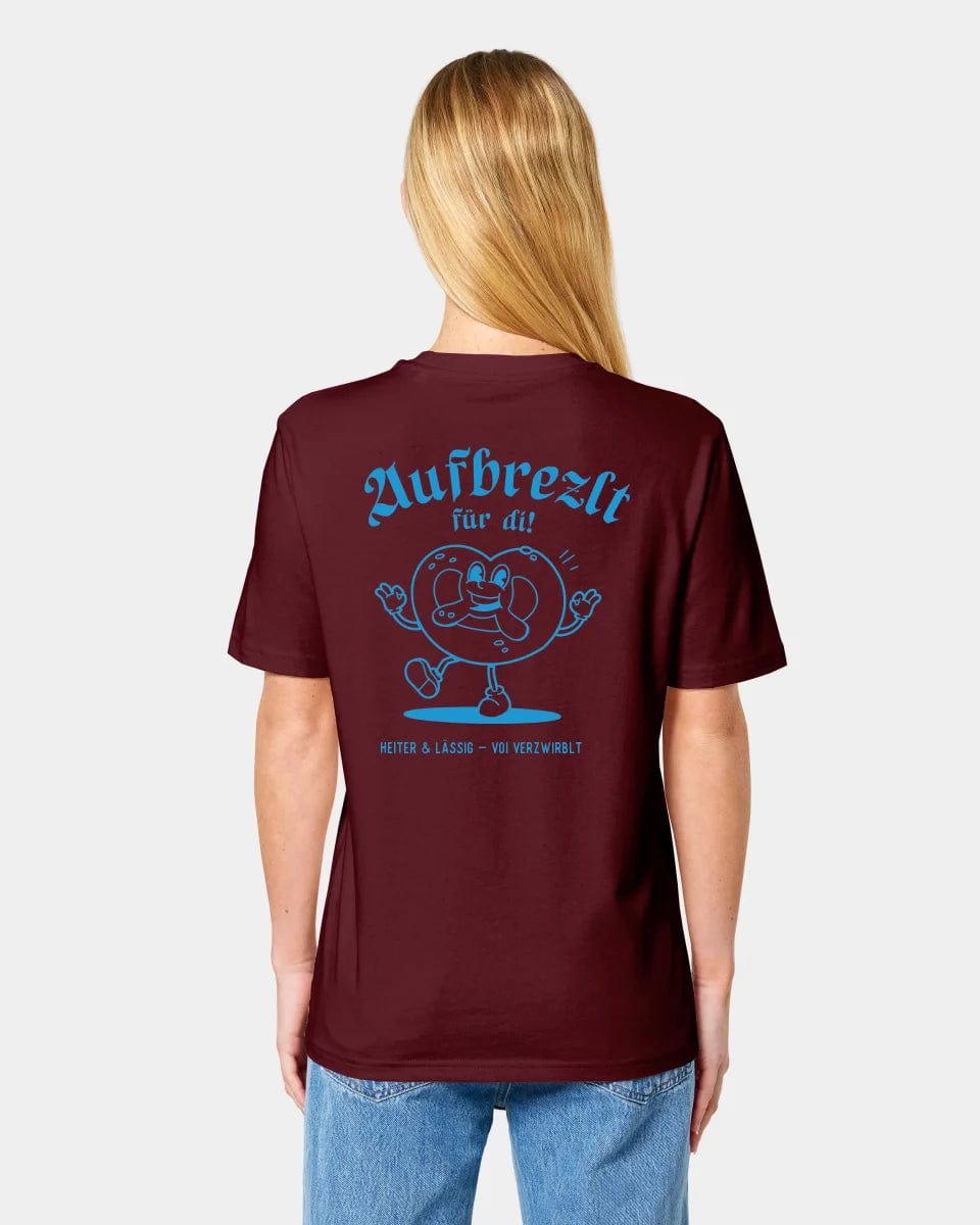 HEITER & LÄSSIG T-Shirt "Aufbrezlt" - aus nachhaltiger und fairer Produktion