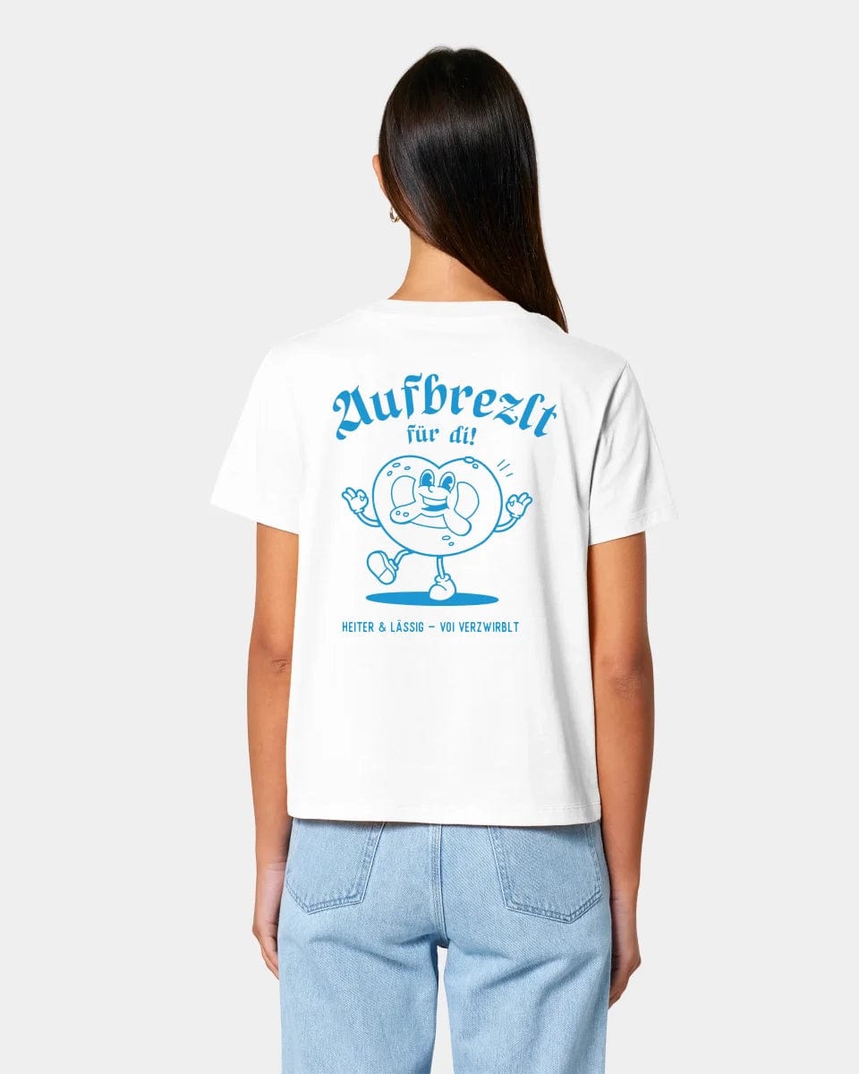 HEITER & LÄSSIG T-Shirt "Aufbrezlt" Damen / Weiß / XS - aus nachhaltiger und fairer Produktion