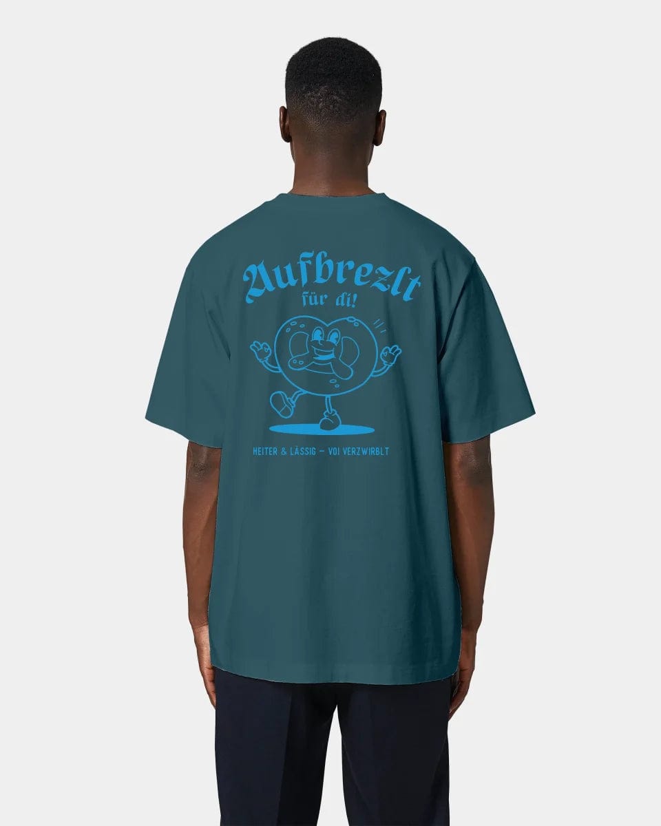 HEITER & LÄSSIG T-Shirt "Aufbrezlt" Oversized / Stargazer / XXS - aus nachhaltiger und fairer Produktion