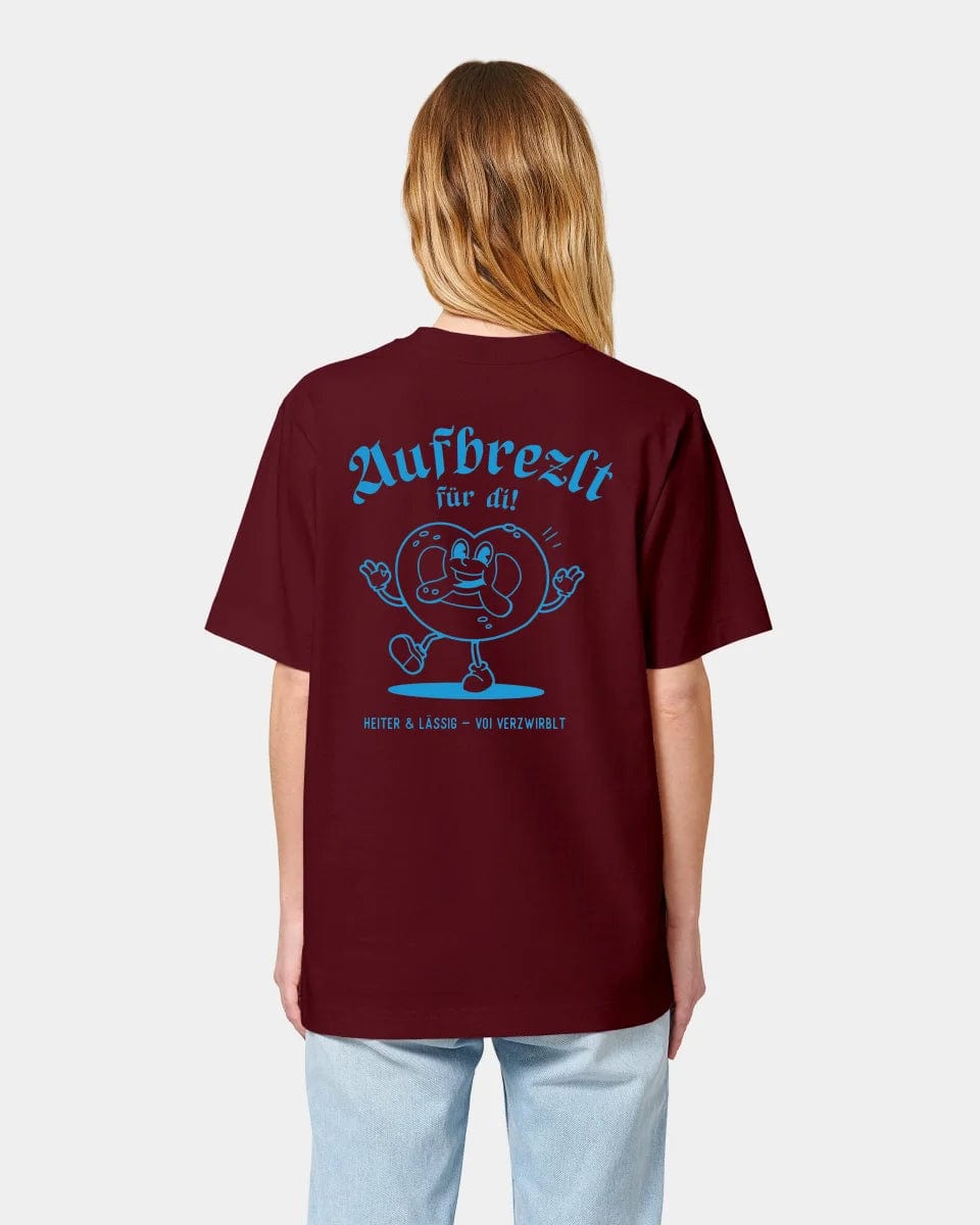 HEITER & LÄSSIG T-Shirt "Aufbrezlt" - aus nachhaltiger und fairer Produktion