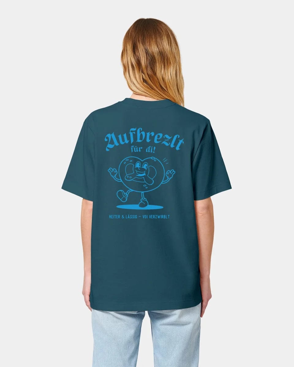 HEITER & LÄSSIG T-Shirt "Aufbrezlt" - aus nachhaltiger und fairer Produktion