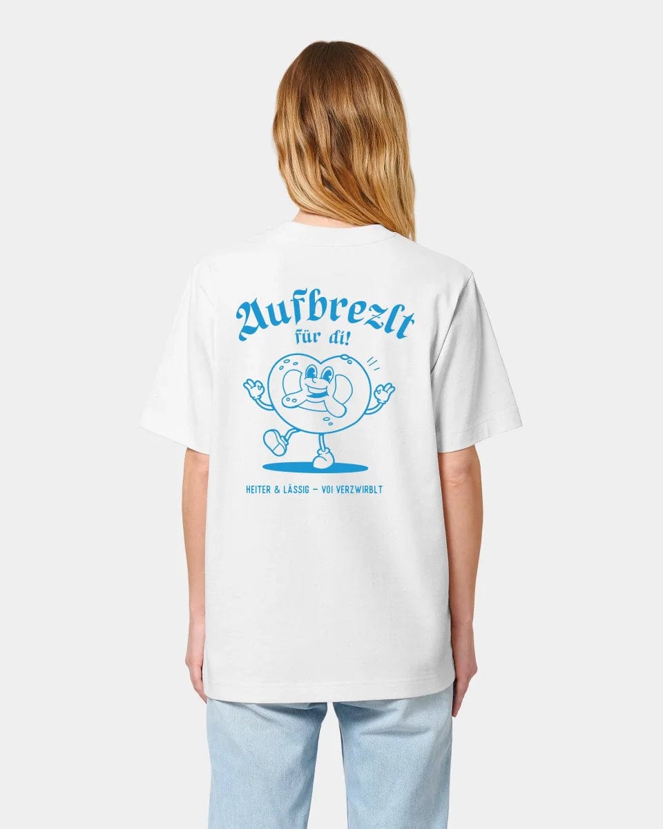 HEITER & LÄSSIG T-Shirt "Aufbrezlt" - aus nachhaltiger und fairer Produktion