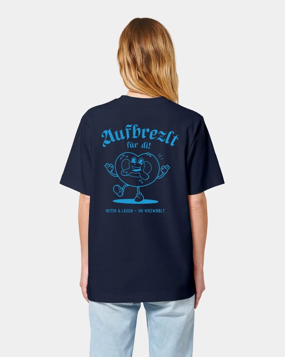 HEITER & LÄSSIG T-Shirt "Aufbrezlt" - aus nachhaltiger und fairer Produktion