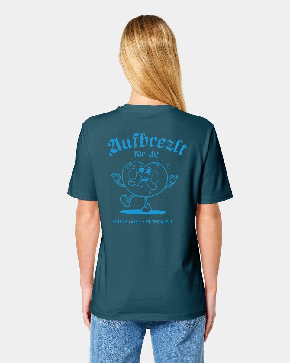 HEITER & LÄSSIG T-Shirt "Aufbrezlt" - aus nachhaltiger und fairer Produktion