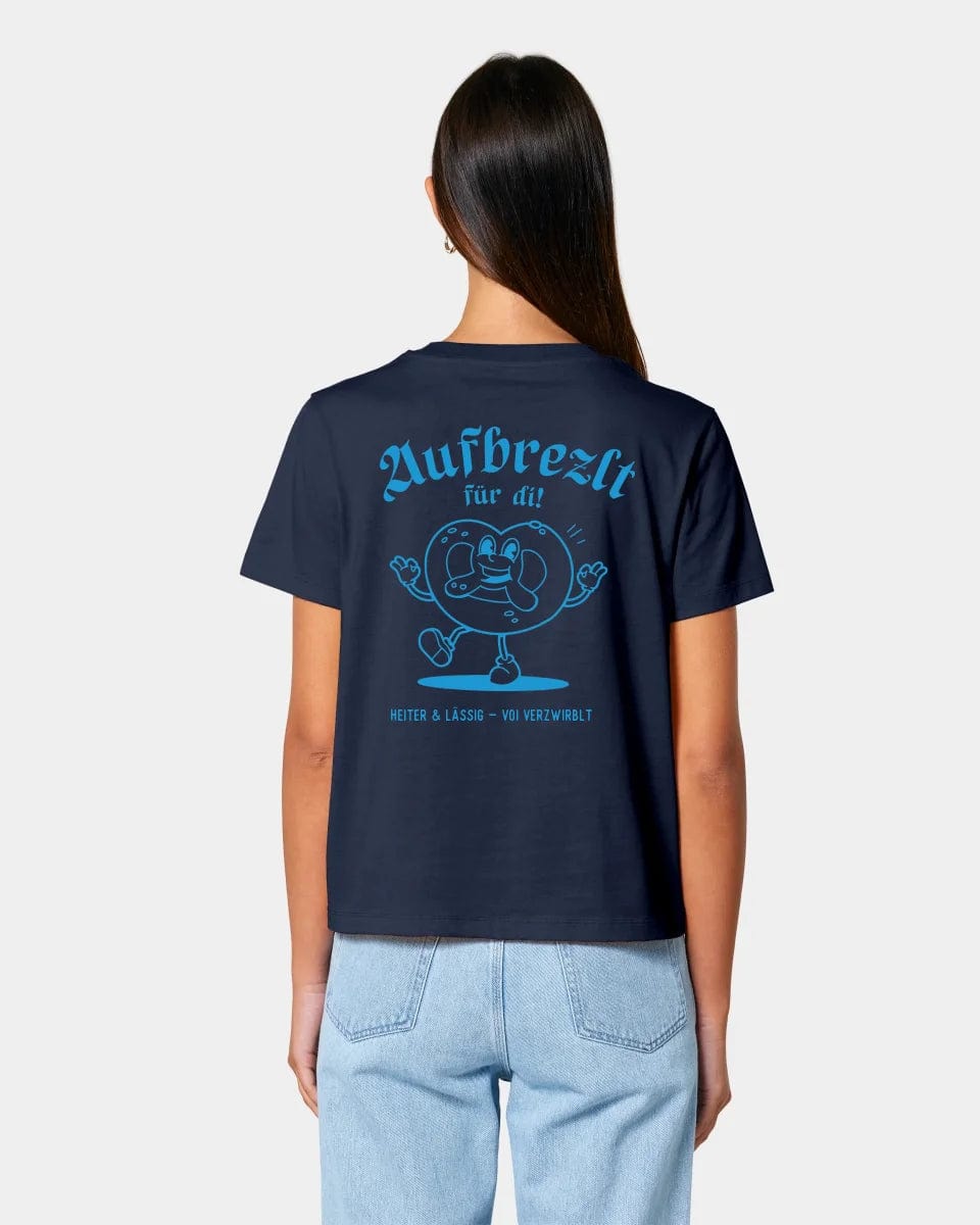 HEITER & LÄSSIG T-Shirt "Aufbrezlt" Damen / French Navy / XS - aus nachhaltiger und fairer Produktion