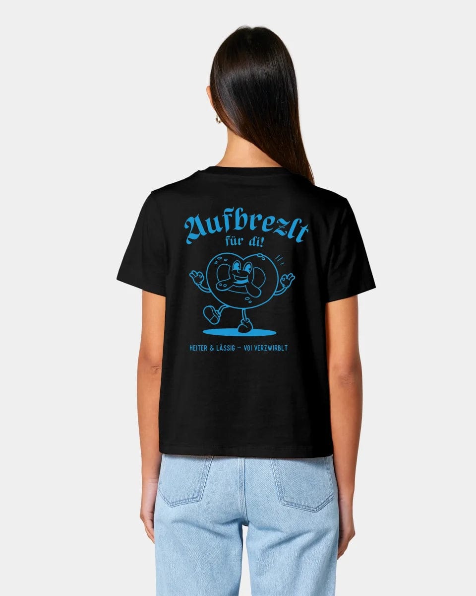 HEITER & LÄSSIG T-Shirt "Aufbrezlt" Damen / Schwarz / XS - aus nachhaltiger und fairer Produktion