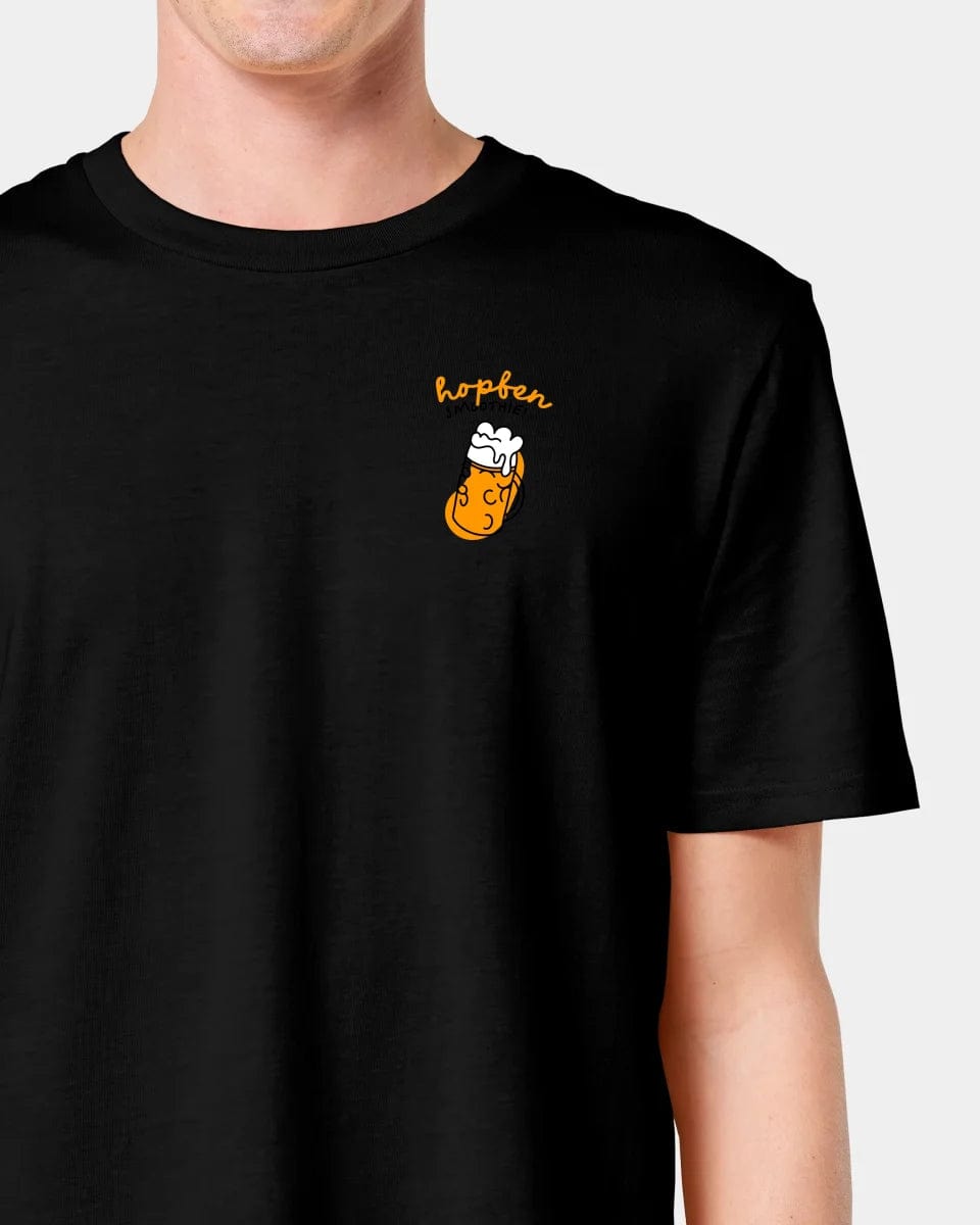 HEITER & LÄSSIG T-Shirt "Bier" Unisex / Schwarz / XXS - aus nachhaltiger und fairer Produktion