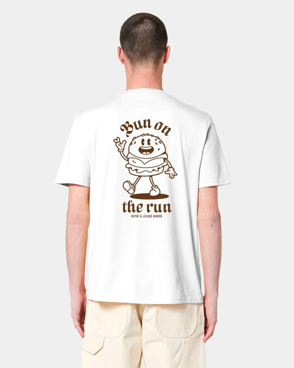 HEITER & LÄSSIG T-Shirt "Bun on the run" Unisex / Weiß / XXS - aus nachhaltiger und fairer Produktion