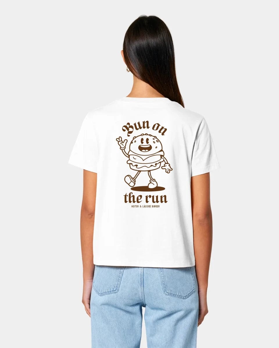 HEITER & LÄSSIG T-Shirt "Bun on the run" Damen / Weiß / XS - aus nachhaltiger und fairer Produktion