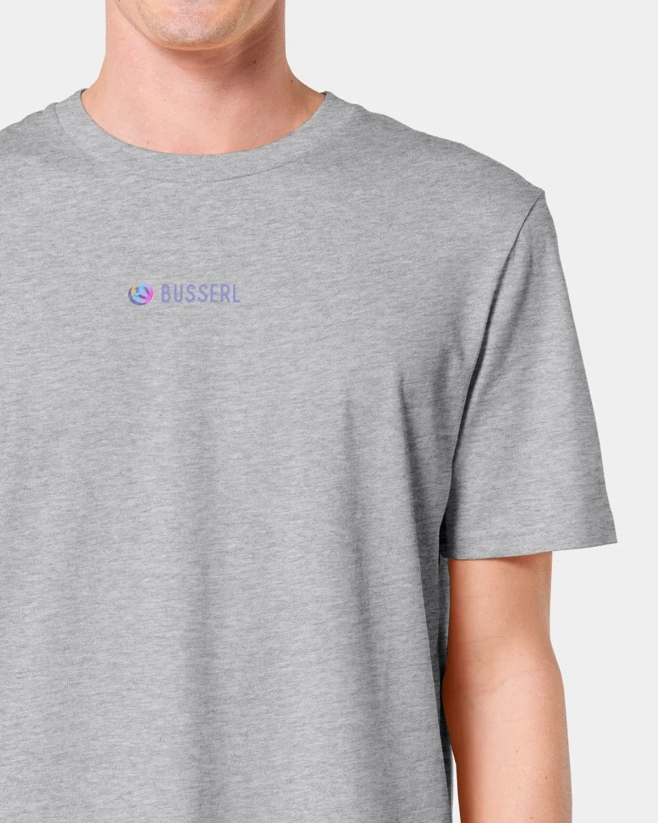 Projekt T-Shirt "Busserl" Unisex / Heather Grey / XXS - aus nachhaltiger und fairer Produktion