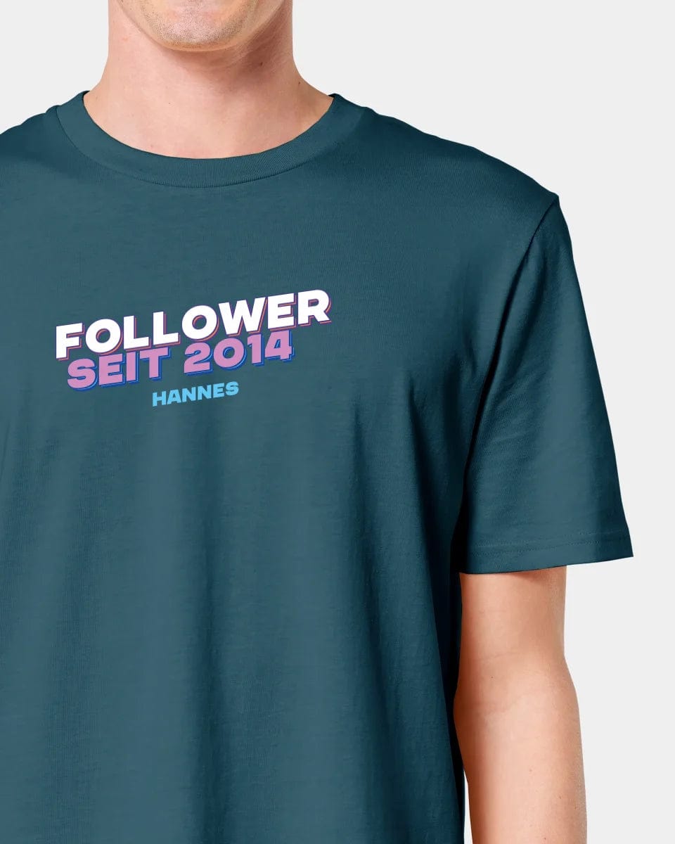 Projekt T-Shirt "Follower" Unisex / Stargazer / S - aus nachhaltiger und fairer Produktion