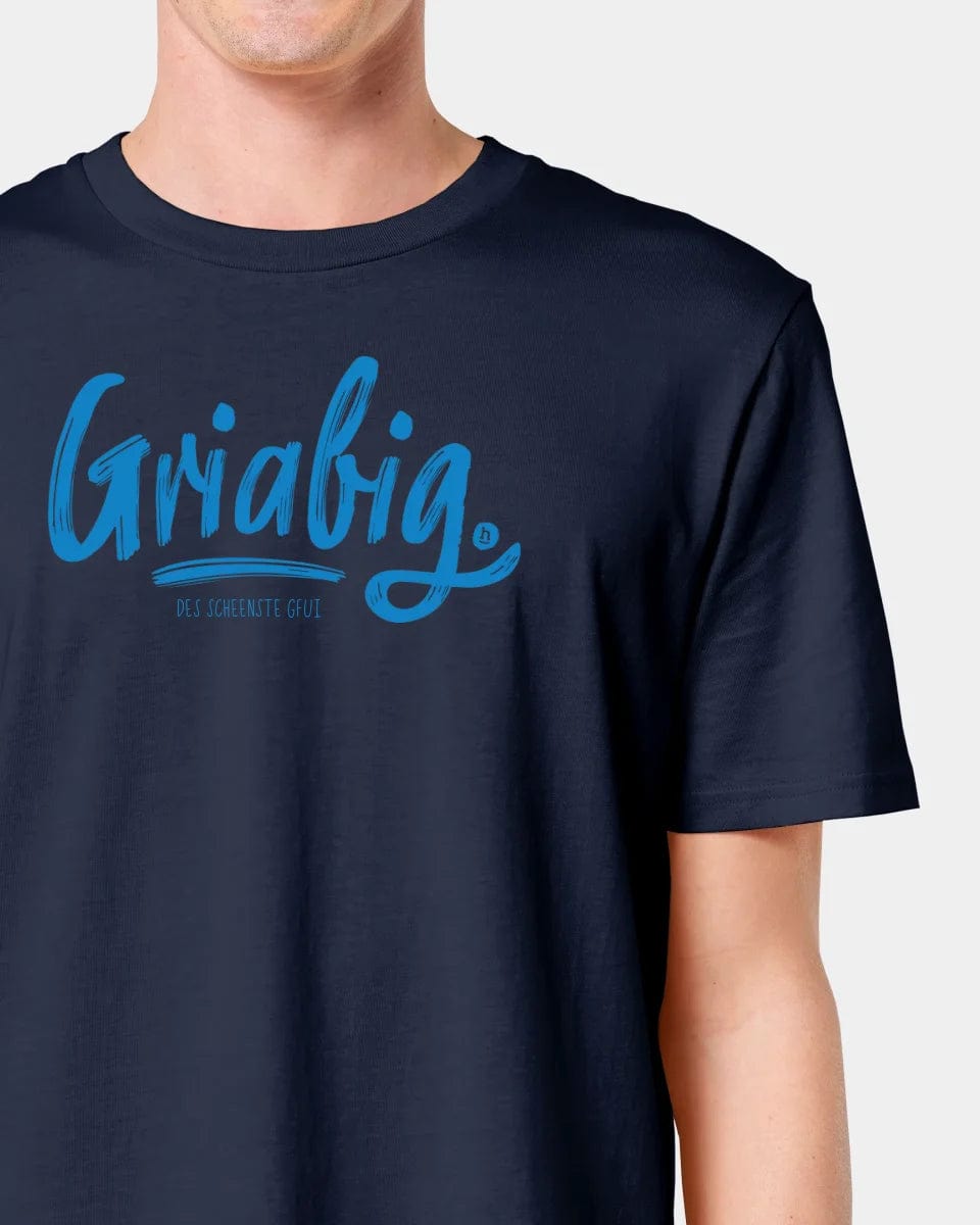 HEITER & LÄSSIG T-Shirt "Griabig" Unisex / French Navy / XXS - aus nachhaltiger und fairer Produktion