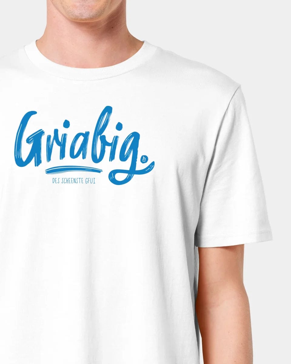 HEITER & LÄSSIG T-Shirt "Griabig" Unisex / Weiß / XXS - aus nachhaltiger und fairer Produktion