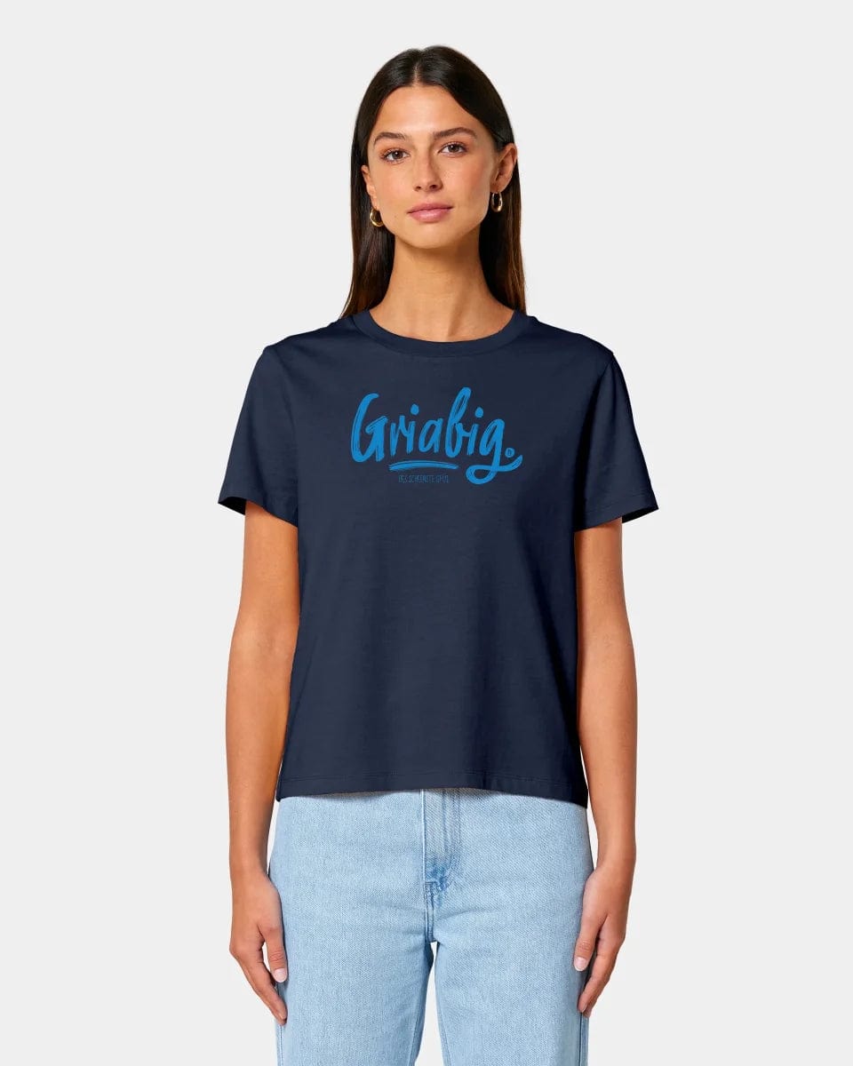 HEITER & LÄSSIG T-Shirt "Griabig" Damen / French Navy / XS - aus nachhaltiger und fairer Produktion