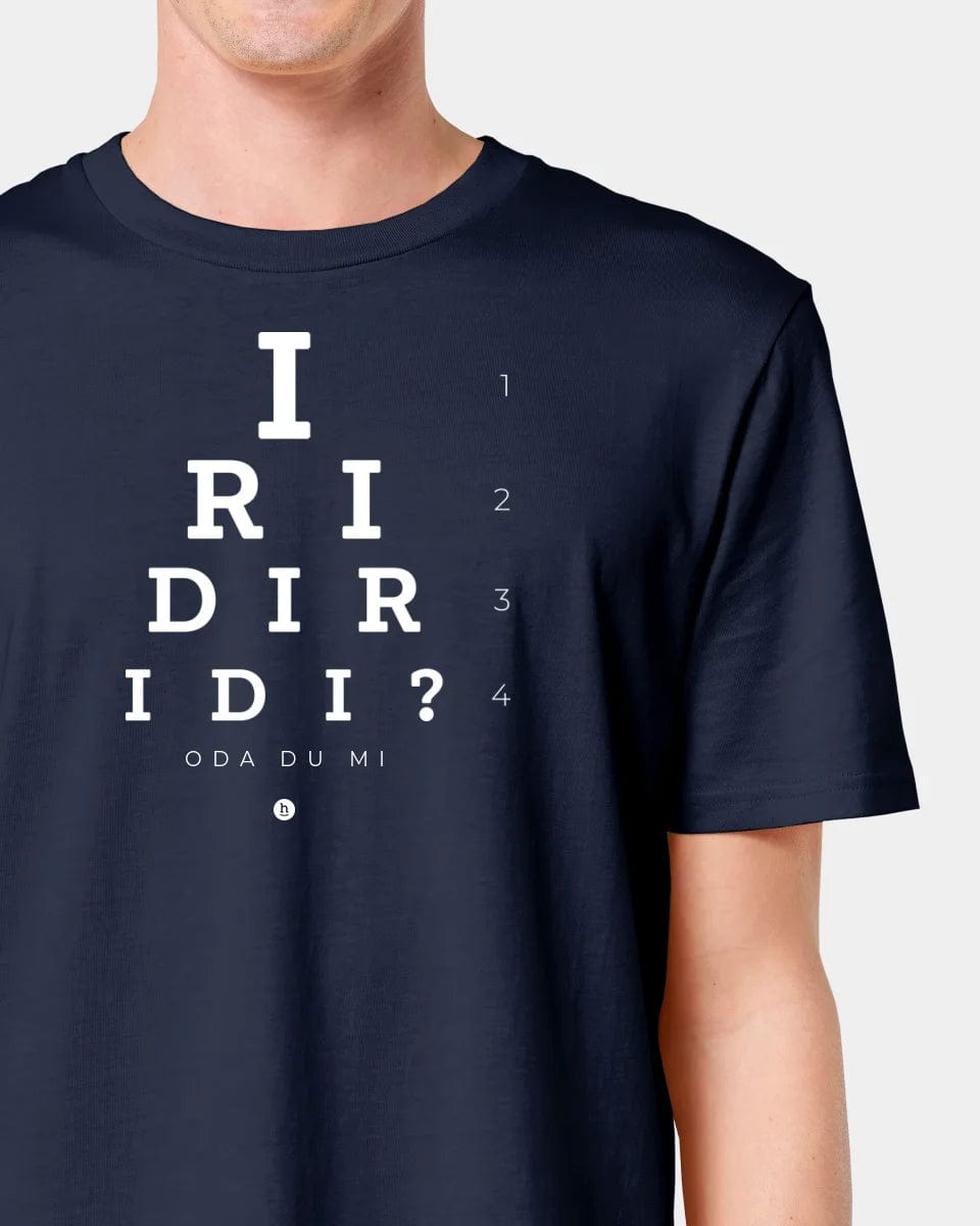 HEITER & LÄSSIG T-Shirt "Iridiridi" Unisex / French Navy / XXS - aus nachhaltiger und fairer Produktion