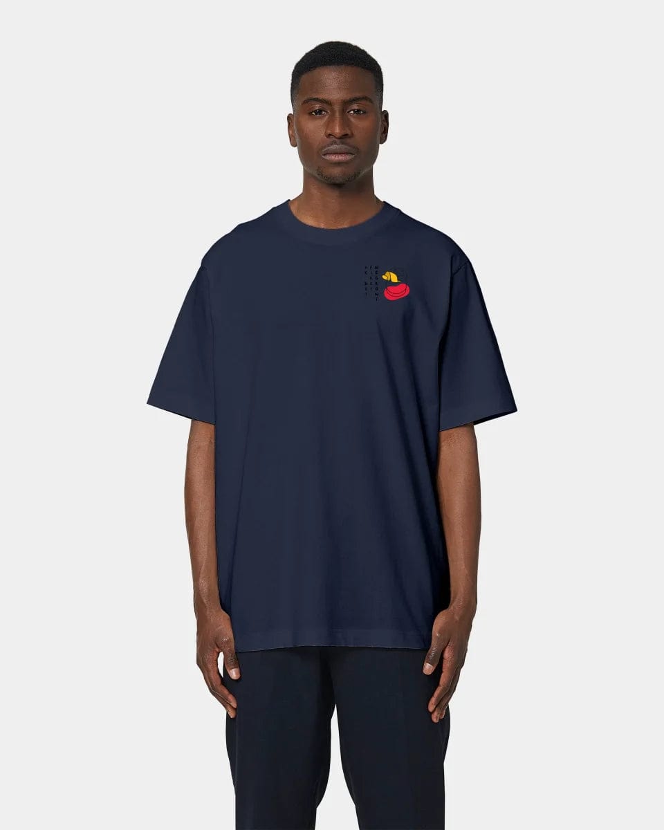 HEITER & LÄSSIG T-Shirt "Negroni" Oversized / French Navy / XXS - aus nachhaltiger und fairer Produktion