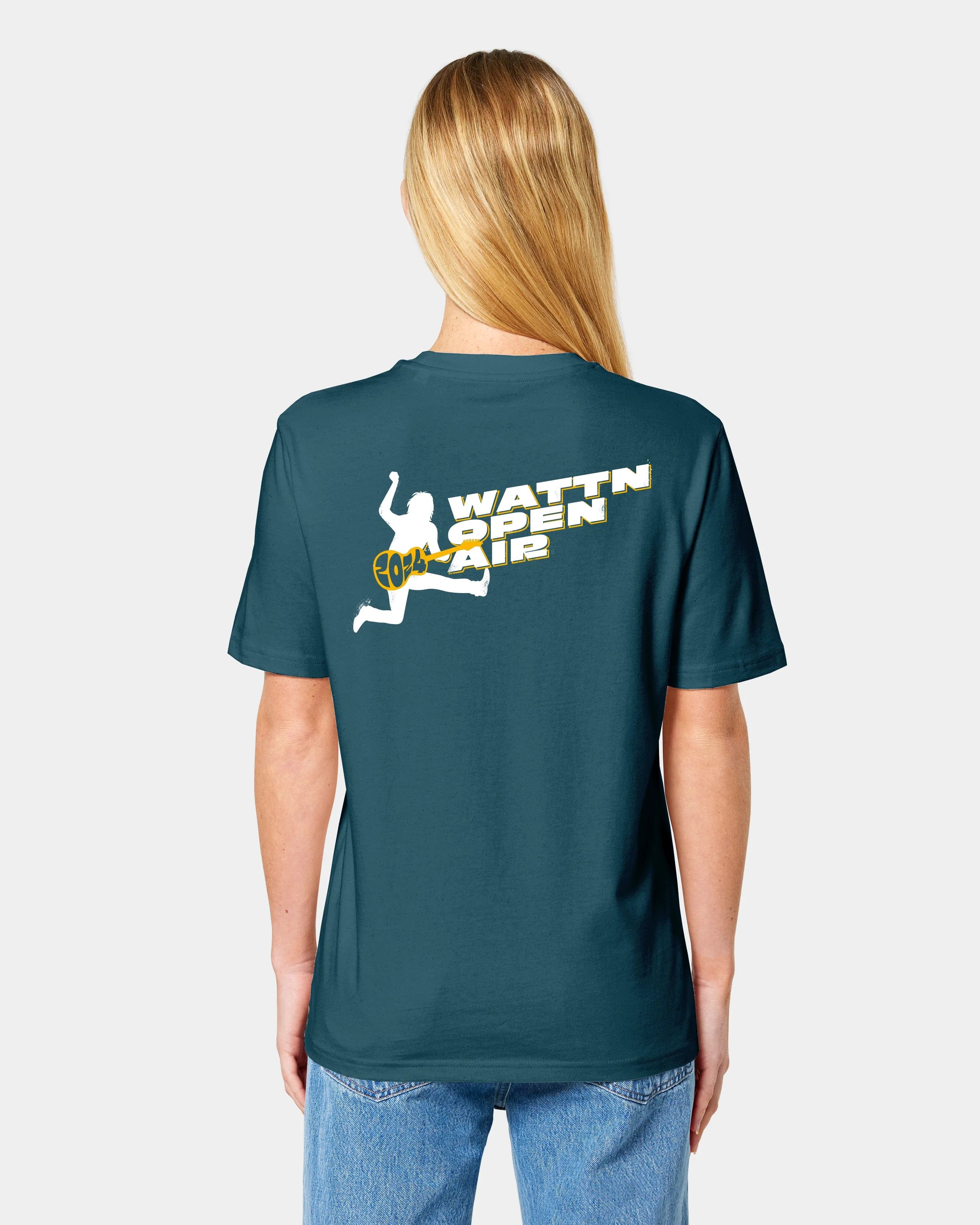 Projekt T-Shirt "Wattn Open Air" S / Stargazer - aus nachhaltiger und fairer Produktion